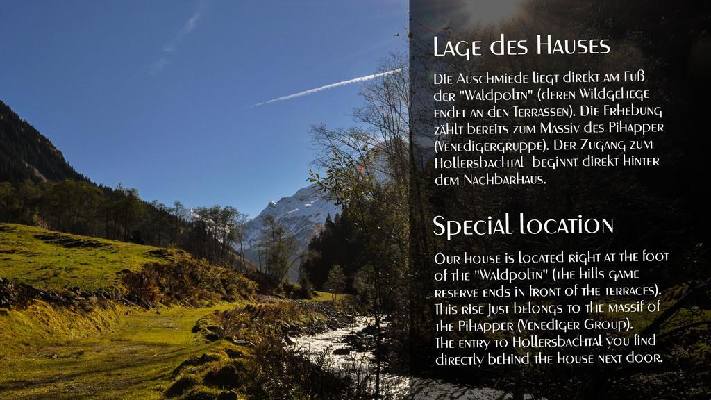 Ferienhaus Auschmiede Hollersbach im Pinzgau Bagian luar foto
